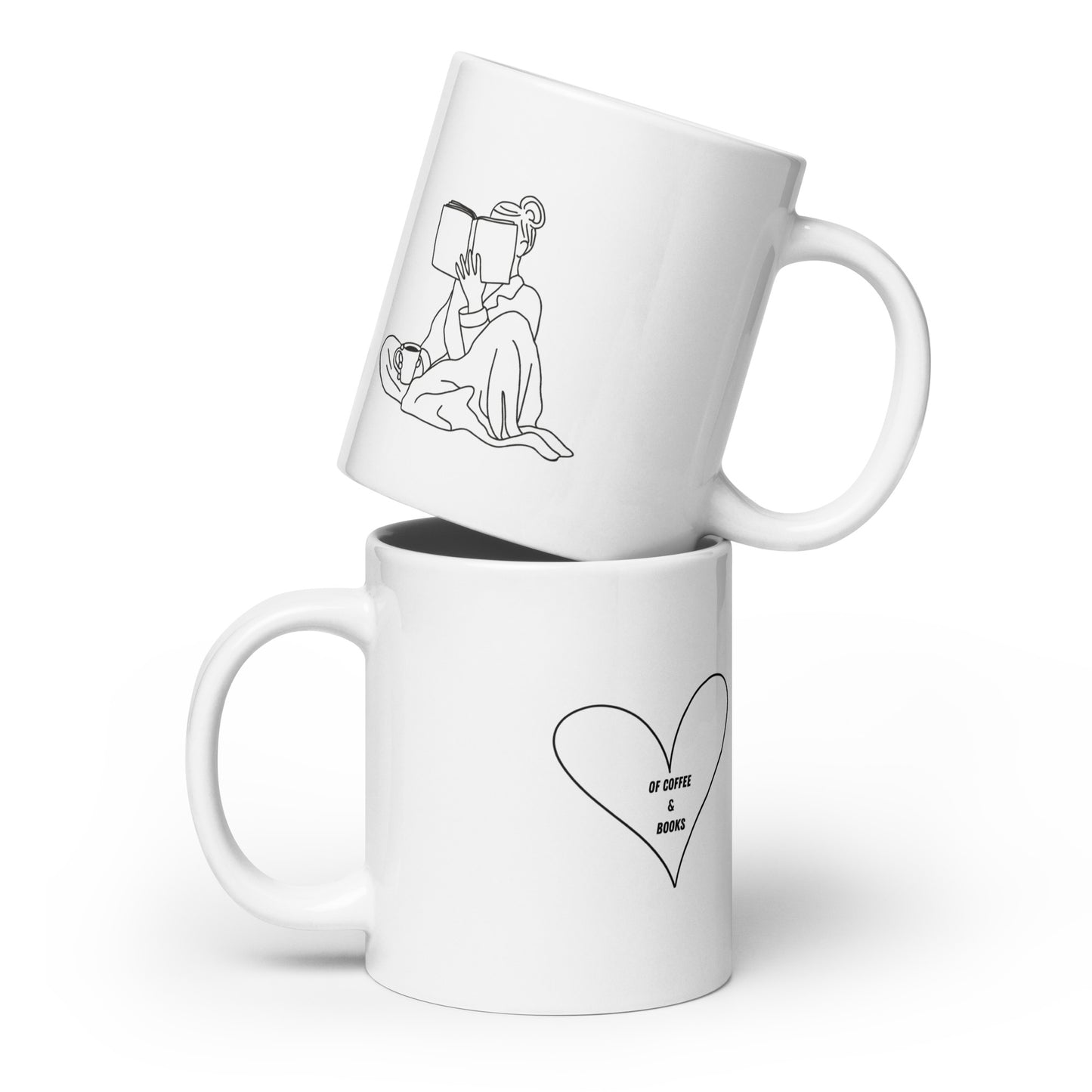 OF COFFEE & BOOKS mug