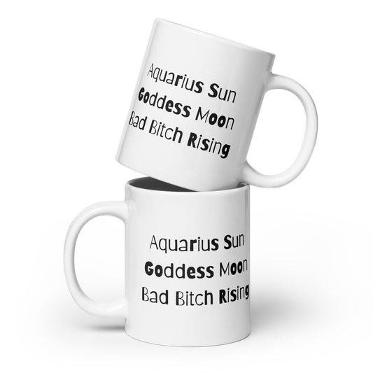 Aquarius Sun mug